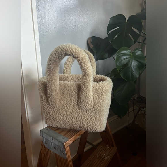 Dagne Dover Petite Shearling Tote - Picture 3 of 9